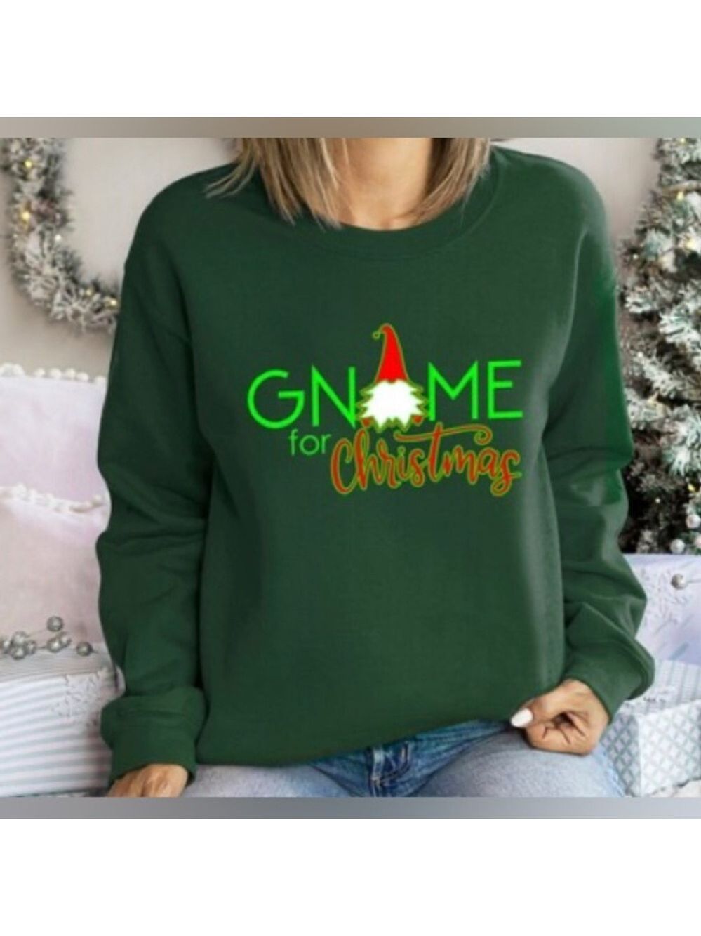 S20. Gnome For The Holidays Christmas Sweater